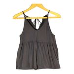American Eagle  Babydoll Tank Top XS Boho Festival Cami Dark Fairycore Photo 6