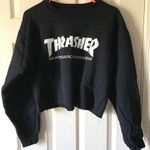 sweatshirt cropped Black Size M Photo 0