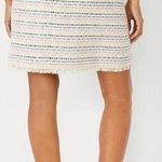 Ann Taylor Shimmer Fringe Tweed Skirt Photo 1