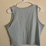 Levi's  Sky Blue Floral crop- Tank Top (Brand New) Photo 5