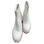 Caster H2O Ivory Leather Platform Ankle Boots Dolce Vita Size 8 Photo 7