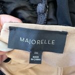 Majorelle  REVOLVE Black Sheer Midi Dress Size XXS with built in nude bodysuit Photo 4