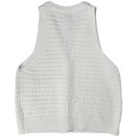 Revolve Song of Style by Aimee Song Lady Knit Sweater Tank Vest L NWT White Size L Photo 1
