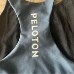 Peloton  Dusty Blue High Neck Sports Bra Size Medium Photo 2