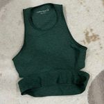 Outdoor Voices  green back cutout sports bra Photo 1
