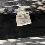 Parker  100% Silk Black and White Vintage Silk Dress with Drawstring Sz XS Photo 6