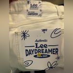 Daydreamer white Straight-leg jeans NWT Photo 4