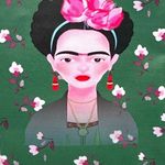 Princess Accessories green Frida Kahlo crossbody or shoulder bag Photo 1