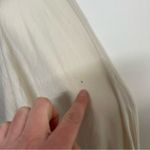 Blank Page White Draped Front Kimono Short Sleeve Cardigan Sweater Womens L Size L Photo 4