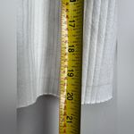 Reformation  Joanne ribbed Cardigan cream long sleeve Organic cotton XL NEW Photo 7