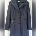 Kenneth Cole Womens  NY Wool Blend Peacoat Dark Grey Size 8 Photo 0