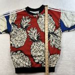Adidas Farm Rio AOP 2XS XXS Pineapple Sweatshirt Women's Crew Neck Sweater Photo 13