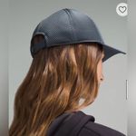 Lululemon NWT Gun Metal Grey & Black Trucker Hat Size L/XL Photo 4