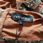 Retrofête Retrofete Viola Tiger Stripe Dress Sequin Size Large NWT Halter Open Back Photo 7