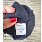 Lacausa  Utility Jumpsuit Women’s XL Navy Blue 100% Cotton Short Sleeve Workwear Photo 6