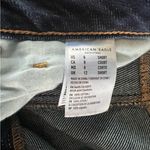 American Eagle Tomgirl Dark Wash Jeans Size 8 Short Photo 3