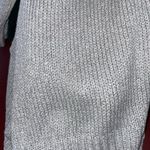 J. McLaughlin  Cardigan Womens XL Metallic Knit Open Front Pockets Shimmer Sparkle Photo 15