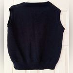 Princess Polly  Argyle V-Neck Sweater Vest - Navy and Green Size M/L EUC‎ Photo 3