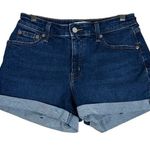 Denizen from Levi's Denizen Levi's Shorts Womens 6 Medium Wash High Rise Cuffed Hem Tomboy Retro Photo 0