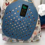 Dooney & Bourke Dooney Bourke Disney Sketch Print Drawstring Bucket Bag Blue Pikleball Holder Photo 7