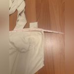 12th Tribe  off white corset top with ribbon straps. Size Small Photo 4