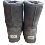 UGG Original  Australia Grey Sheepskin Suede Ankle Pull On Boots Photo 2