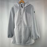 1 Madison Expedition Hooded Teddy Jacket in Gray Size Large Photo 1