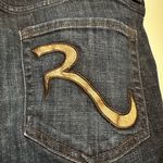 Rock & Republic Kasandra Women's Size 14M Mid-Rise Bootcut Blue Jeans. Photo 12