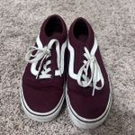 Vans women’s maroon  size 9  Photo 0