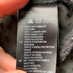 H&M Black Chiffon Stud Lined Sheer Peplum Top Photo 5