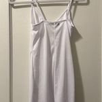 Crystal Doll  White Crochet Short Sleeve Crewneck Dress with Slip Size XSmall NWT Photo 8