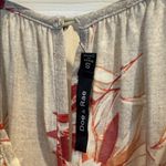 Doe & Rae  Tan/Rusty Orange Adjustable Strap Jumper Size Small Photo 5