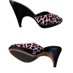 Donald Pliner Animal Gator Leather Hair Calf Shoe Platform Peep Toe NWT $325 Brown Size 9.5 Photo 4