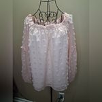 Blooming Jelly Chic Off-Shoulder Pink Blouse Photo 2