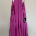 EXPRESS Pink Spaghetti Strap Flowy Skater Mini Dress- Size 8- NWT Photo 9