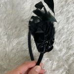 Black Feather Rhinestone Jewel Headband Costume Dance Halloween Photo 3