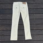 True Religion Vintage Y2K  Pale Yellow Low-Rise Straight Leg Skinny Jeans Photo 4
