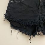 American Eagle Outfitters women’s black stretch high rise festival shorts size 4 Photo 2