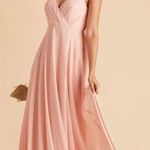 Birdy Grey  Kaia Dress In Chiffon Rose Quartz Photo 0