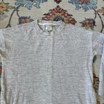 Aerie Summer Desert Oversized Sweatshirt in Heathered Gray Side Slits XS Photo 2