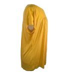 st. john's bay St John Bay Sz XL Mustard Yellow Pullover Embroidered Short Sleeves Womens Top Photo 4