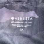 Athleta NWT  Camo Ultimate Stash Pocket 7/8 Tight Size‎ 2X Photo 2