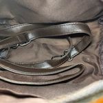 Vegan Leather Handbag Tan Photo 2