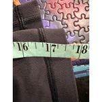 Lululemon  Crop Leggings Black Size 6 Athleisure Yoga Photo 5