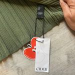 Cider (NWT) One Shoulder Ribbed Midi Dress Size L Photo 5