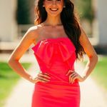 PINK BOW DRESS Size XS Photo 4