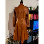 Anthropologie Faux Leather Midi Dress Photo 6