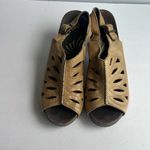 Dansko  Rowena Sand Dollar Tan Leather Slingback Clogs Heel Sz EU 38 US 7.5/8 ♣️ Photo 2