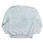 Jantzen  Knit Sweater Duck Embroidered Light Blue Ramie Cotton Medium Cottagecore Photo 1