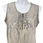 Coldwater Creek  Tank Top Size 1X Beige Gray Photo 1